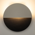 LED sieninis šviestuvas LUNA LED/7W/230V diametras 26 cm juoda/smėlio spalva