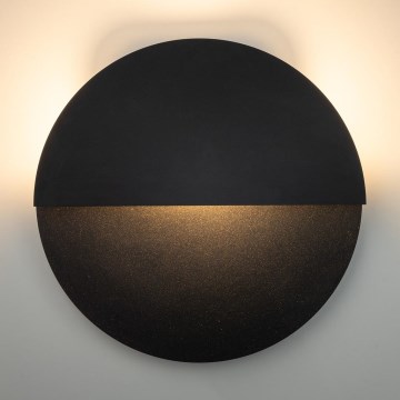 LED sieninis šviestuvas LUNA LED/7W/230V diametras 36 cm juoda