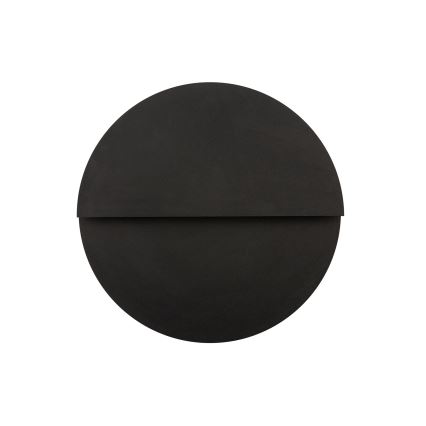 LED sieninis šviestuvas LUNA LED/7W/230V diametras 36 cm juoda