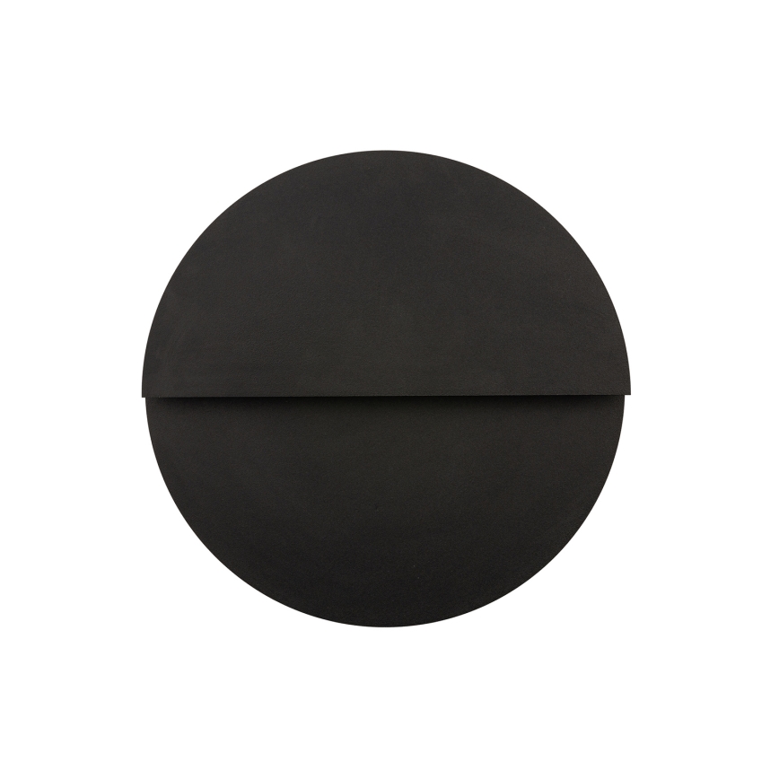 LED sieninis šviestuvas LUNA LED/7W/230V diametras 36 cm juoda