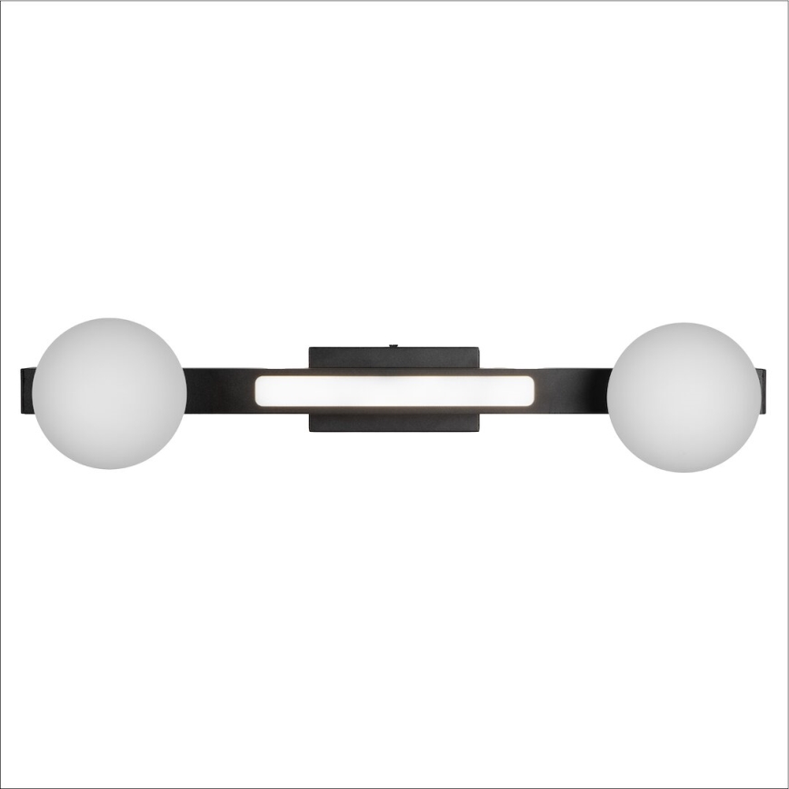 LED sieninis šviestuvas MAGNET LED/13W/230V + 2xG9/60W 3000/4000K juoda