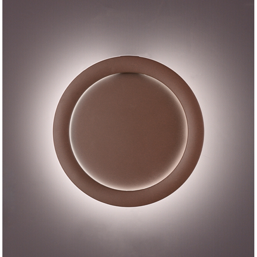 LED sieninis šviestuvas PALERMO LED/16W/230V, rudos spalvos