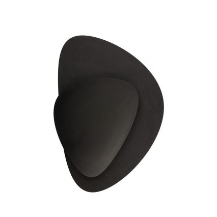 LED sieninis šviestuvas PEDRA LED/7W/230V juoda