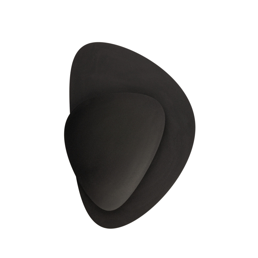 LED sieninis šviestuvas PEDRA LED/7W/230V juoda