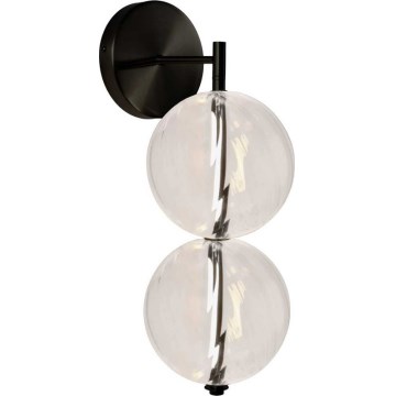 LED sieninis šviestuvas PLAYA LED/10W/230V juodas