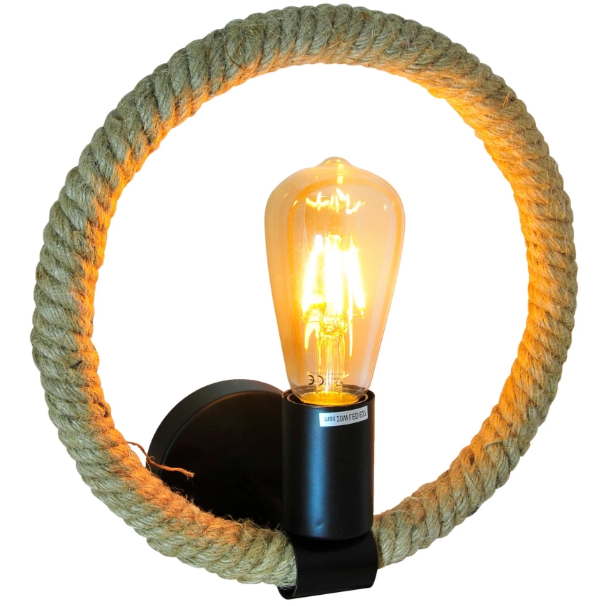 LED sieninis šviestuvas ROPE ARTHUR 1xE27/10W/230V