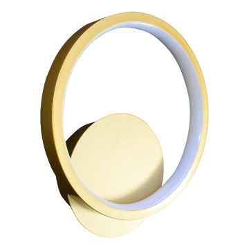 LED sieninis šviestuvas ROTONDA LED/7W/230V auksas