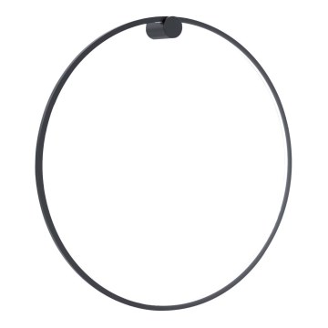 LED sieninis šviestuvas SATURNO LED/46W/230V skersmuo 80 cm IP44 juodas