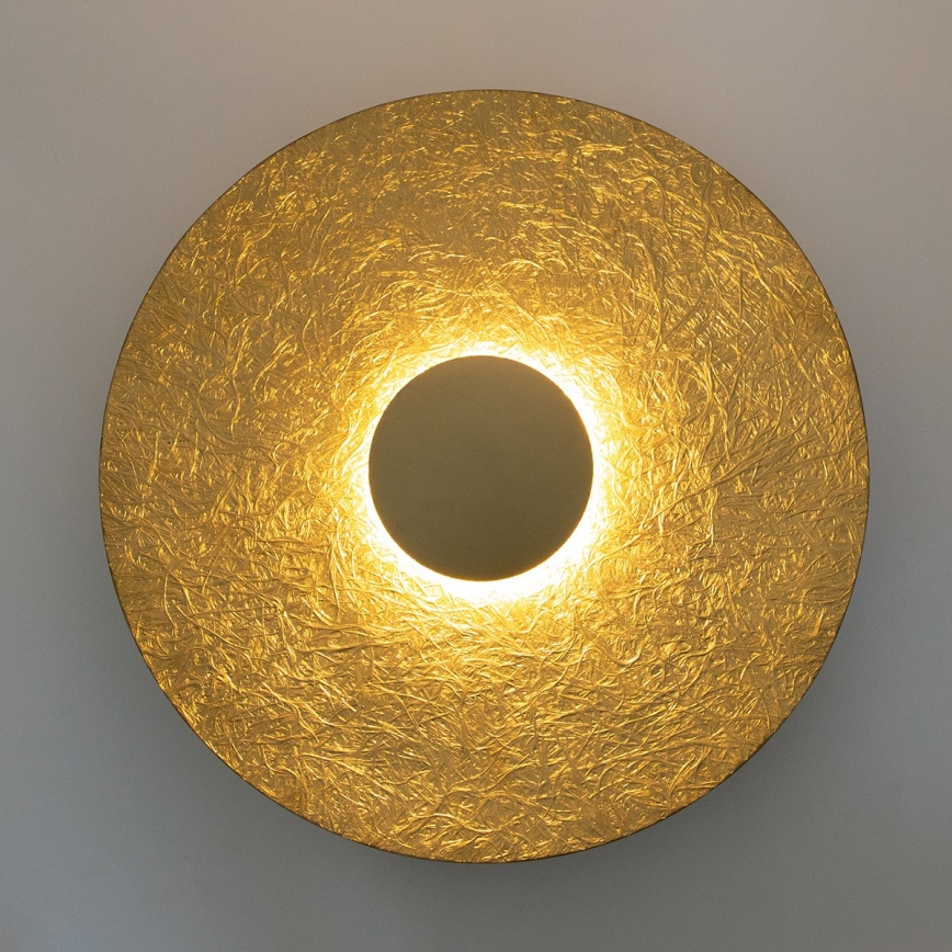 LED sieninis šviestuvas SOLE LED/16W/230V diametras 65 cm auksas