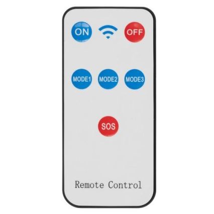 LED Netikra saulės energijos kamera su jutikliu KAMERA LED/1W/3,7V 1200 mAh IP44 + nuotolinio valdymo pultas