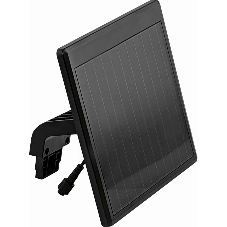 LED sieninis šviestuvas su jutikliu, įkraunamas saulės energija LED/12W/3,7V 4000 mAh IP54