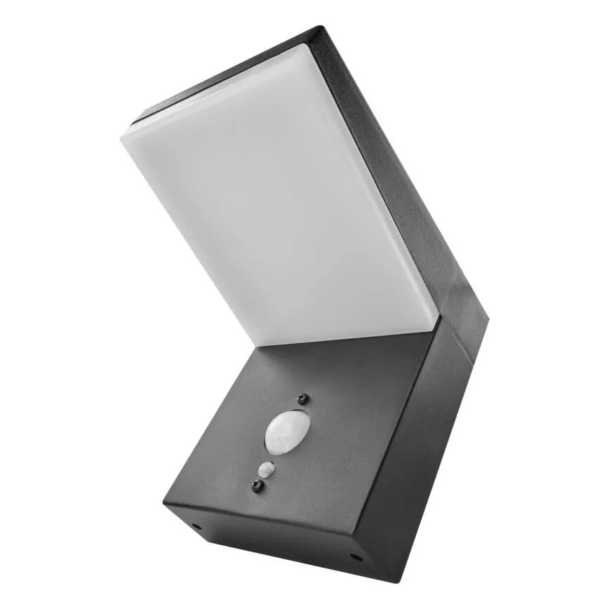 LED sieninis šviestuvas su jutikliu, įkraunamas saulės energija LED/4,4W/3,7V 2200 mAh IP44