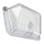 LED sieninis šviestuvas su jutikliu, įkraunamas saulės energija LED/5W/3,7V 1200 mAh IP44