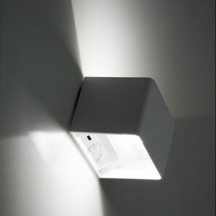 LED Pritemdomas siena jutiklinė šviestuvas su jutikliu MIRI LED/2,5W/3,7V 3000/4000/6400K 4000 mAh balta