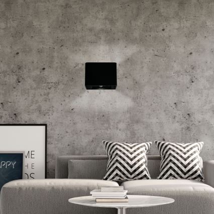 LED Pritemdomas siena jutiklinė šviestuvas su jutikliu MIRI LED/2,5W/3,7V 3000/4000/6400K 4000 mAh juoda