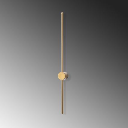 LED sieninis šviestuvas SWORD LED/13W/230V 3000K matinė auksinė