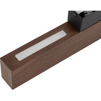 LED sieninis šviestuvas TEO LED/3W/230V 3000K graikinis riešutas