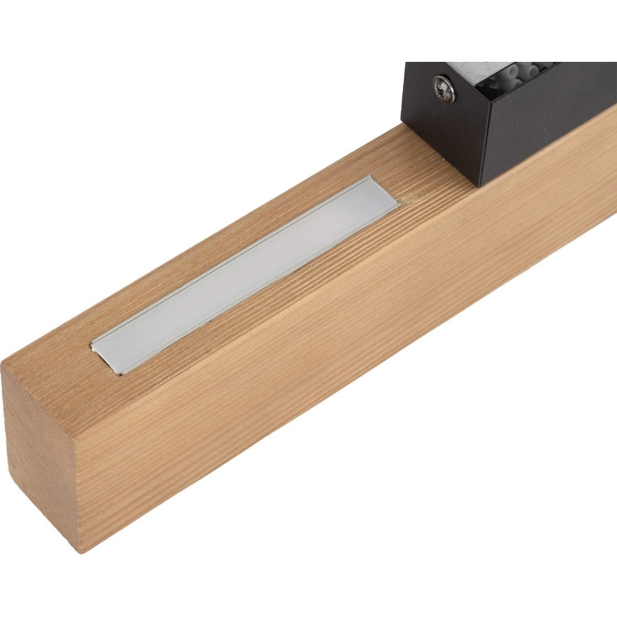 LED sieninis šviestuvas TEO LED/3W/230V 3000K pušis