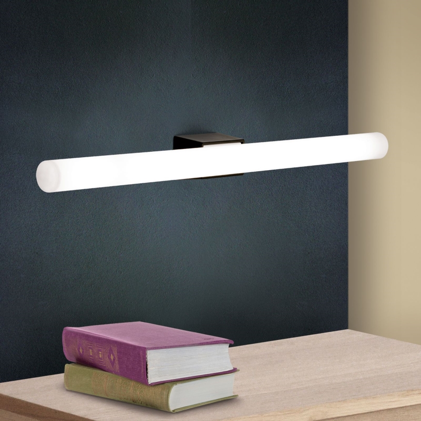 LED sieninis šviestuvas VISAGIST 1xS14d/8W/230V juoda