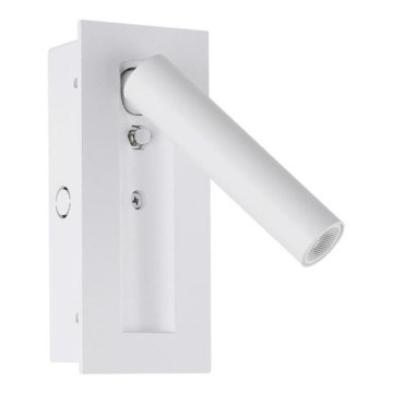 LED sieninis taškinis šviestuvas LED/2W/230V 3000K balta