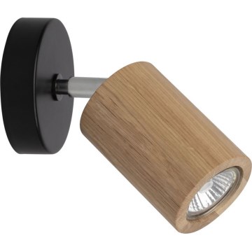LED Sieninis taškinis šviestuvas MATTI 1xGU10/5W/230V ąžuolas