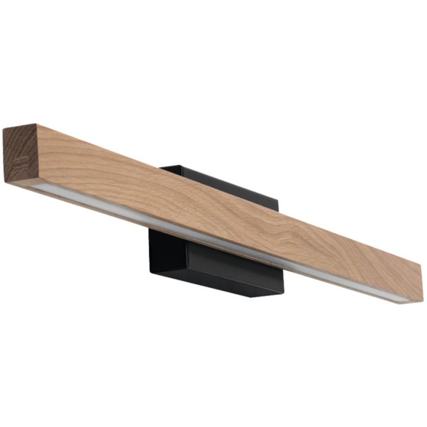 LED Sieninis vonios šviestuvas AQUAVIVA LED/9W/230V 60 cm IP44 ąžuolas