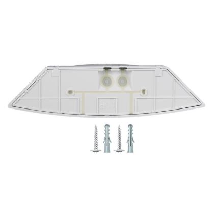 LED Sieninis vonios šviestuvas su jutikliu SAMSUNG CHIP LED/10W/230V 4000K IP54 balta