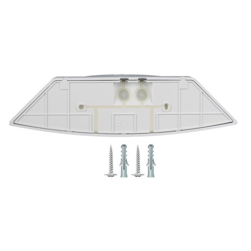 LED Sieninis vonios šviestuvas su jutikliu SAMSUNG CHIP LED/10W/230V 4000K IP54 balta