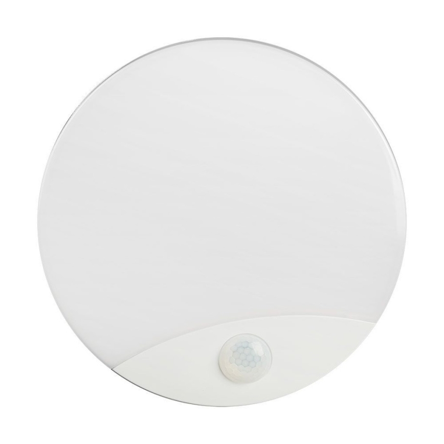 LED Sieninis vonios šviestuvas su jutikliu SAMSUNG CHIP LED/15W/230V 3000/4000/6000K IP44 balta