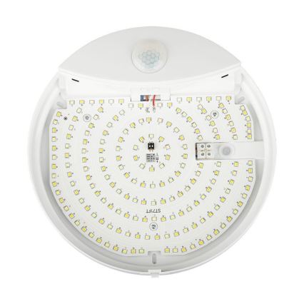 LED Sieninis vonios šviestuvas su jutikliu SAMSUNG CHIP LED/15W/230V 3000/4000/6000K IP44 balta