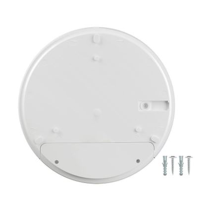 LED Sieninis vonios šviestuvas su jutikliu SAMSUNG CHIP LED/15W/230V 3000/4000/6000K IP44 balta