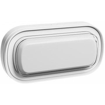 LED Sieninis vonios šviestuvas PASTILO LED/10W/230V 2700/4000/6000K IK10 IP54 balta ovalas