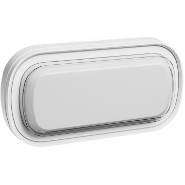 LED Sieninis vonios šviestuvas PASTILO LED/15W/230V 2700/4000/6000K IK10 IP54 balta ovalas