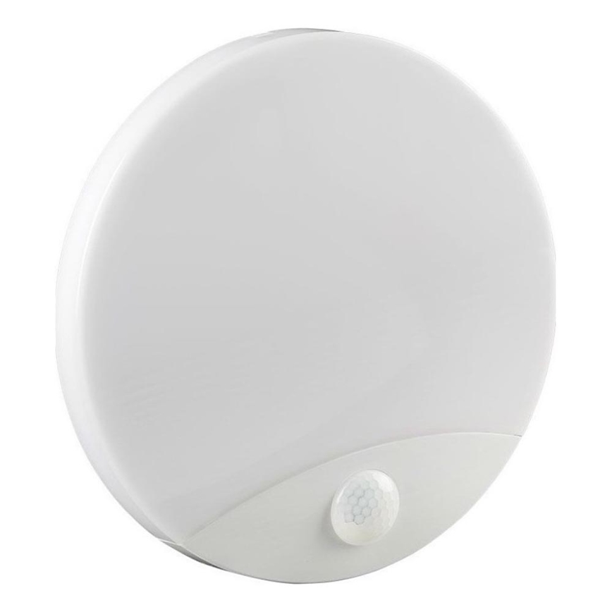 LED Sieninis vonios šviestuvas su jutikliu SAMSUNG CHIP LED/15W/230V 3000/4000/6000K IP44 balta