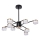 LED sietynas 8xLED/6W/230V 3000-6500K diametras 68 cm auksas/juoda