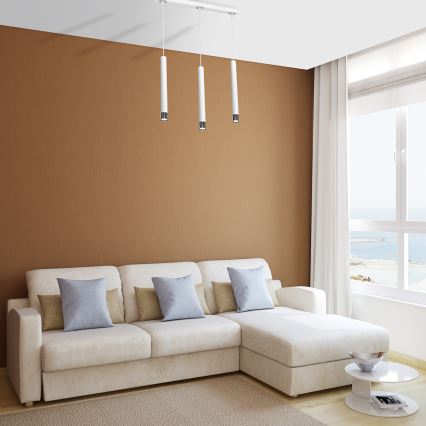 LED Sietynas ant virvės DANI 3xGU10/8W/230V