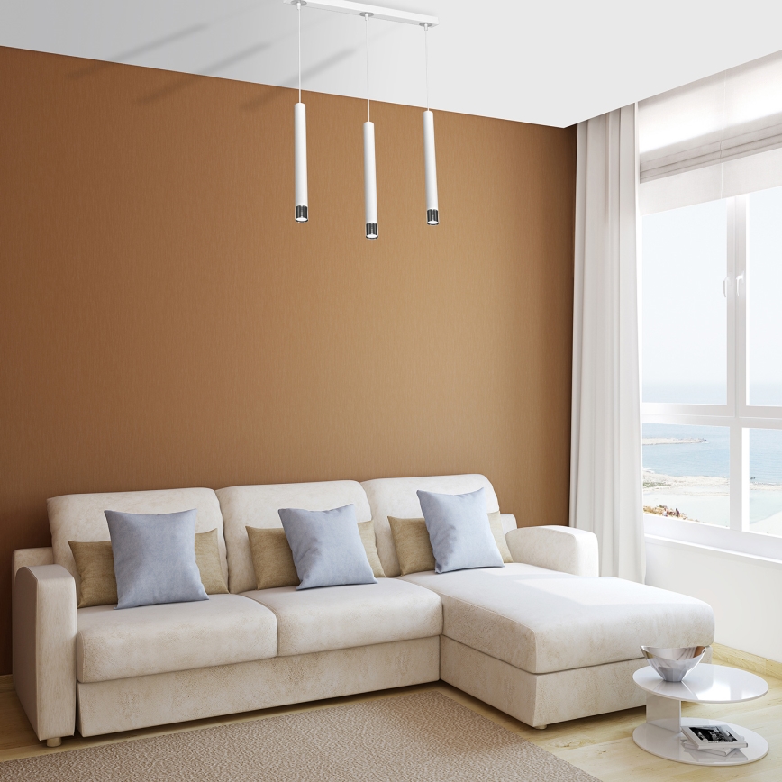 LED Sietynas ant virvės DANI 3xGU10/8W/230V