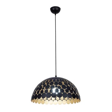 LED Sietynas ant virvės LISA BLACK 1xE27/60W/230V