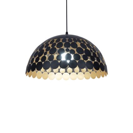 LED Sietynas ant virvės LISA BLACK 1xE27/60W/230V