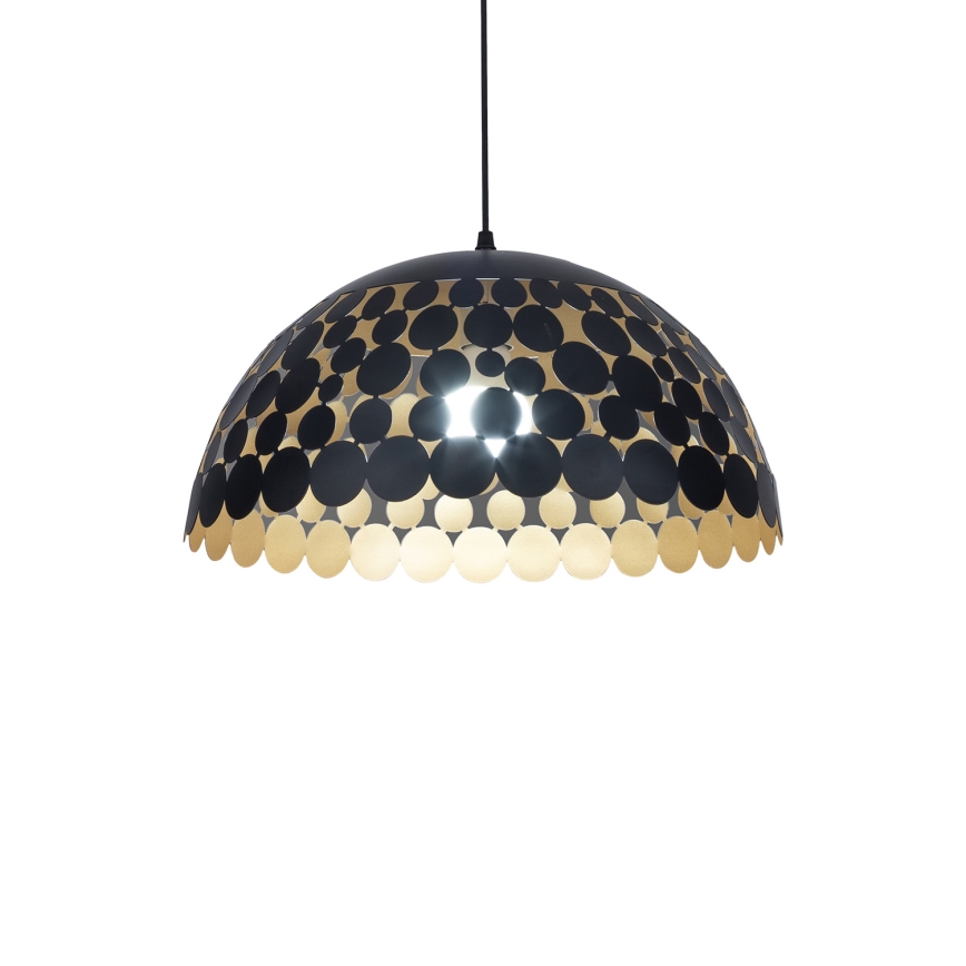 LED Sietynas ant virvės LISA BLACK 1xE27/60W/230V