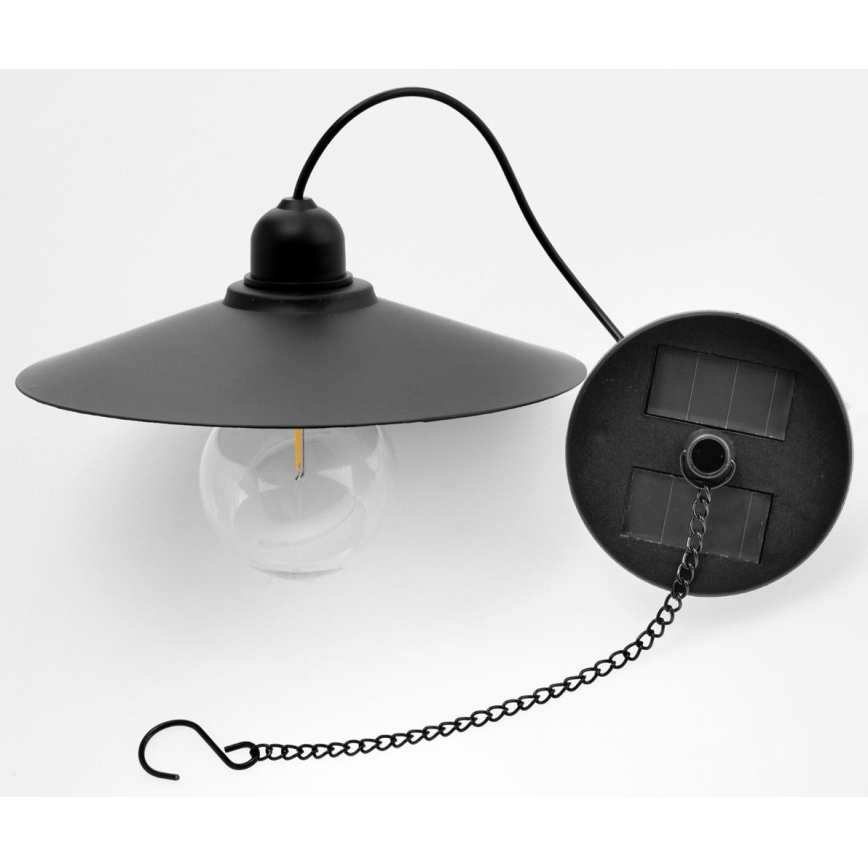 LED sietynas, įkraunamas saulės energija ant stygos DINA 1,2V 200 mAh IP44