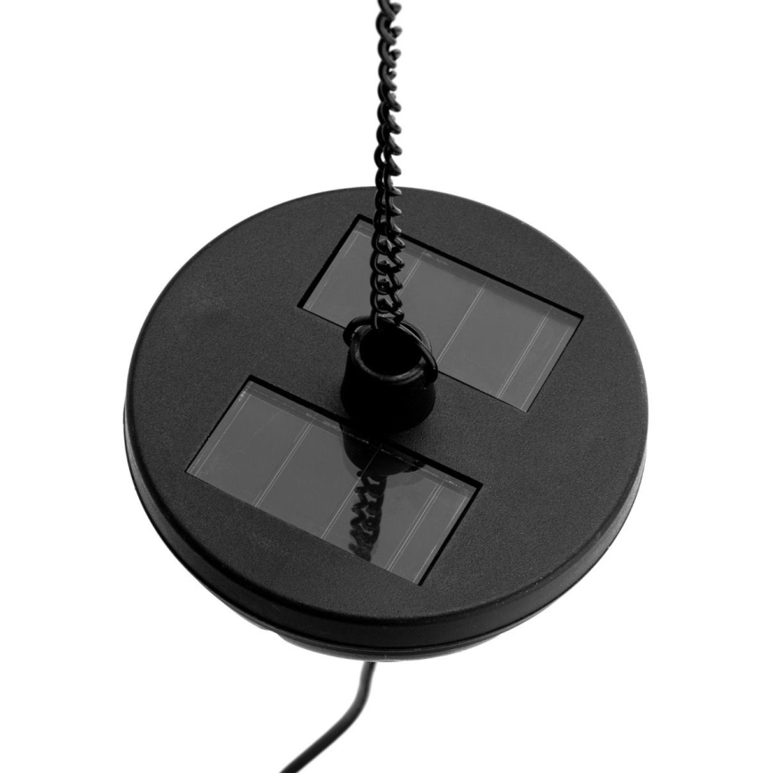LED sietynas, įkraunamas saulės energija ant stygos DINA 1,2V 200 mAh IP44