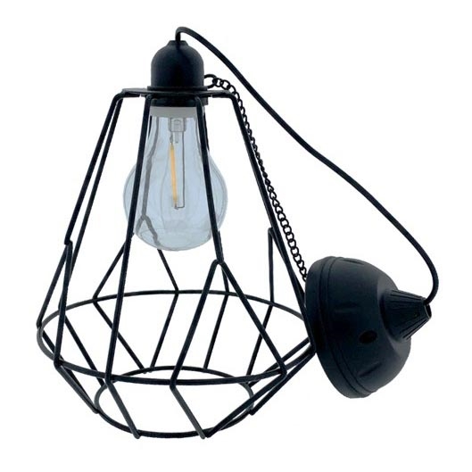 LED sietynas, įkraunamas saulės energija ant stygos KATTY 1,2V 300 mAh IP44