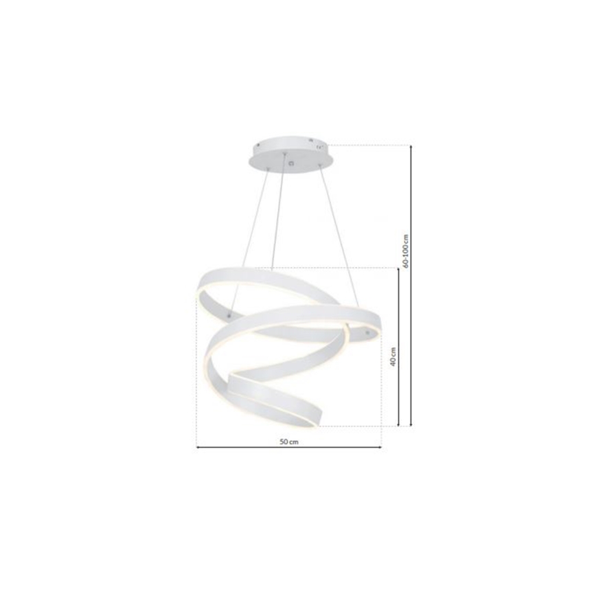 LED sietynas, kabinamas ant virvės ANDROMEDA LED/45W/230V