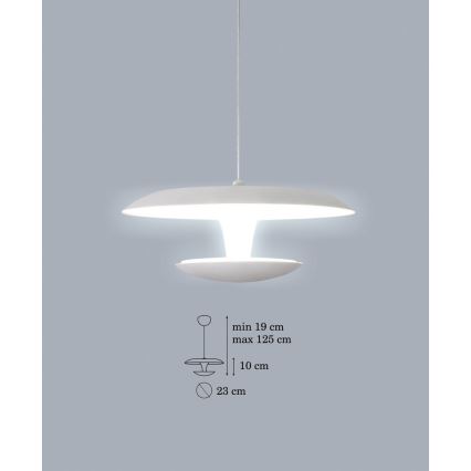LED sietynas, kabinamas ant virvės FLY LED 1xLED/15W/230V