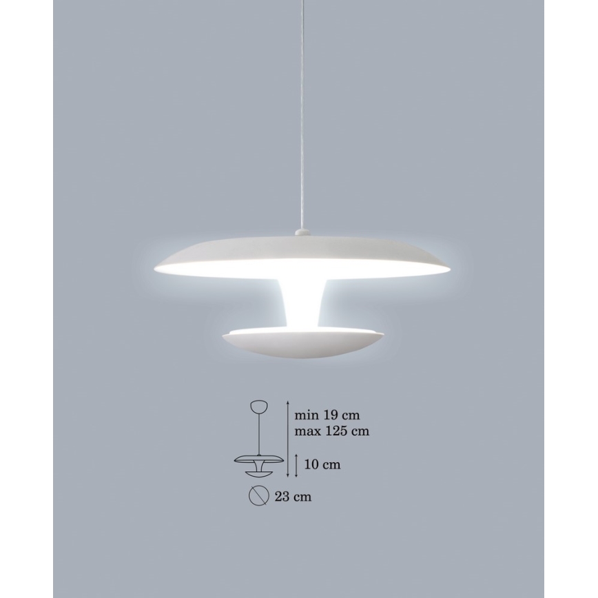 LED sietynas, kabinamas ant virvės FLY LED 1xLED/15W/230V