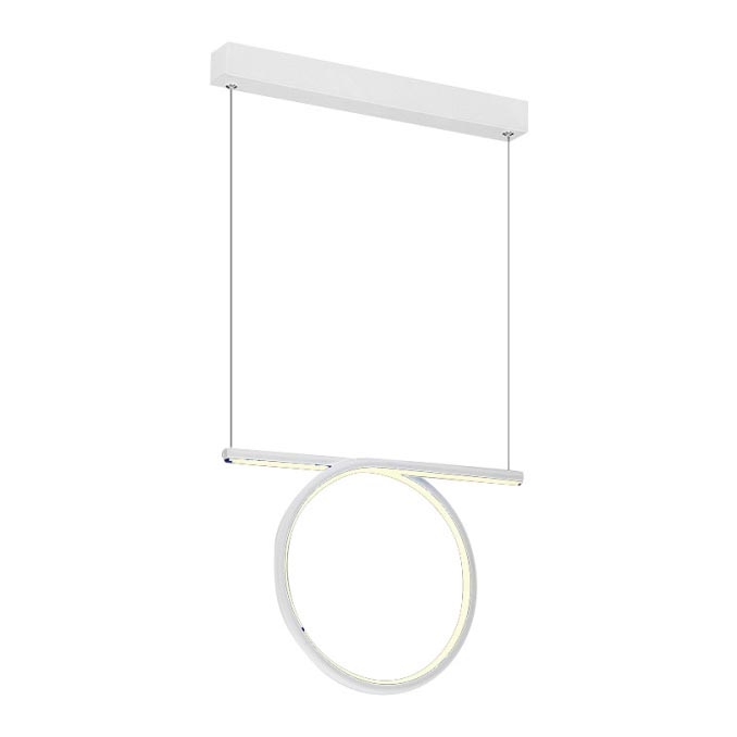 LED sietynas, kabinamas ant virvės LOOP LED/20W/230V balta