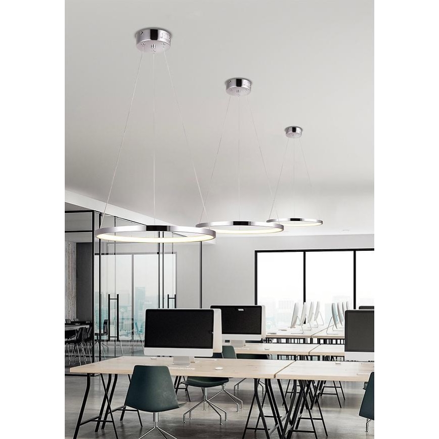 LED sietynas, kabinamas ant virvės LUNE LED/25W/230V