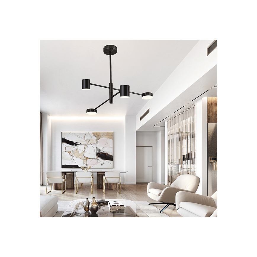 LED sietynas LED/24W/230V 3000K juoda