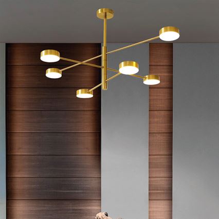 LED sietynas LED/30W/230V 3000K auksas
